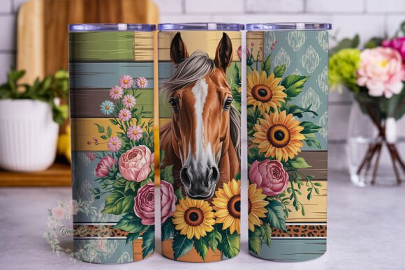 Rustic Horse Floral Tumbler Wrap Reviewed